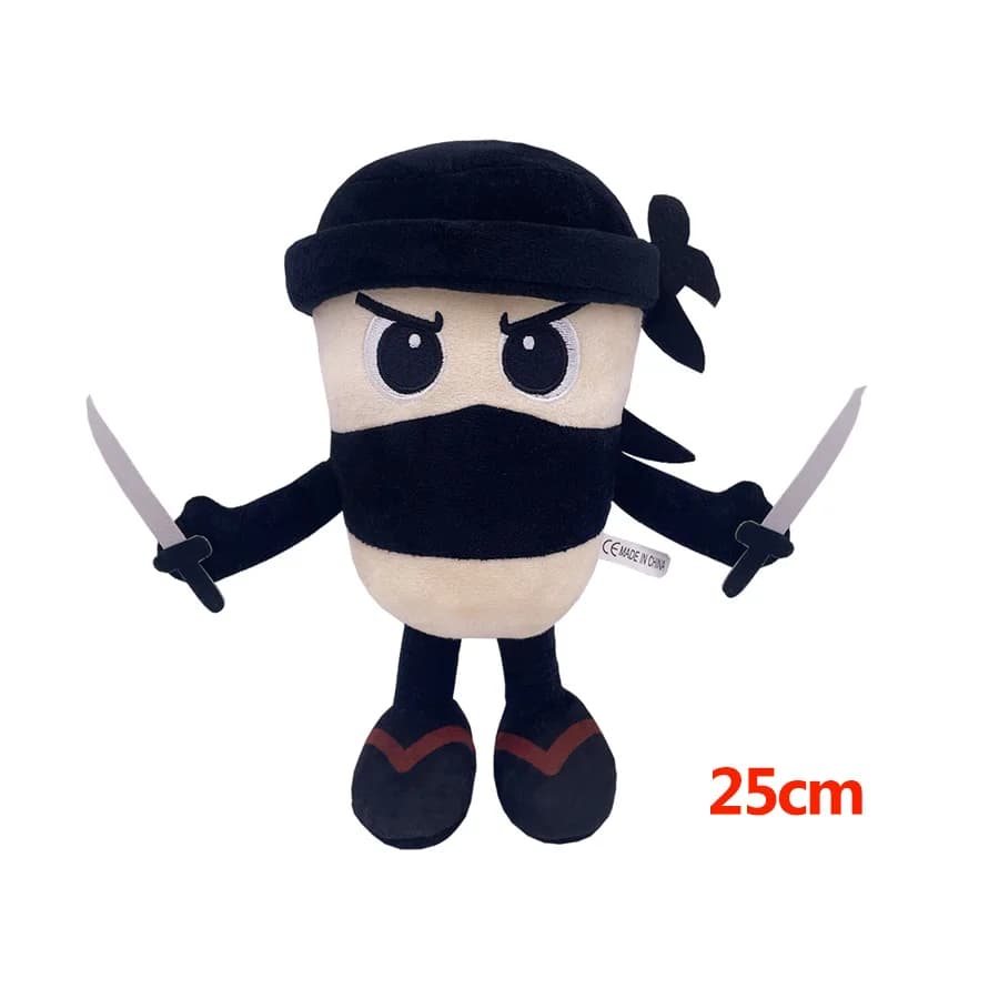 Tungtungsahur Włoski Brainrot Tralalero Tralala Ballerina Cappuccina Zwierzęca pluszowa zabawka Zabawna pluszowa zabawka Towarzysząca lalka Prezent