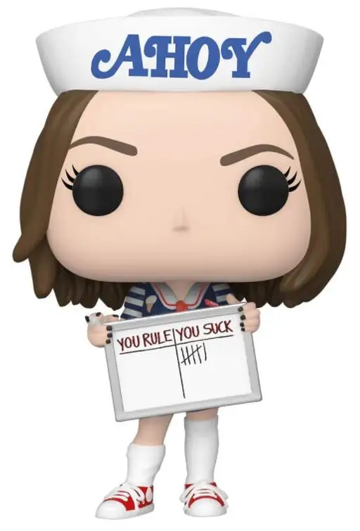 Eleven Dustin Steve Robin 10cm Action Figure Toys Vinyl Dolls for Collection