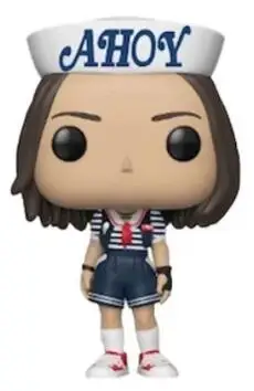 Eleven Dustin Steve Robin 10cm Action Figure Toys Vinyl Dolls for Collection