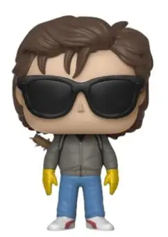 Eleven Dustin Steve Robin 10cm Action Figure Toys Vinyl Dolls for Collection