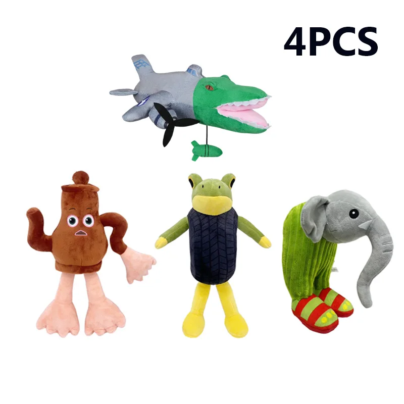 Tungtungsahur Włoski Brainrot Tralalero Tralala Ballerina Cappuccina Zwierzęca pluszowa zabawka Zabawna pluszowa zabawka Towarzysząca lalka Prezent