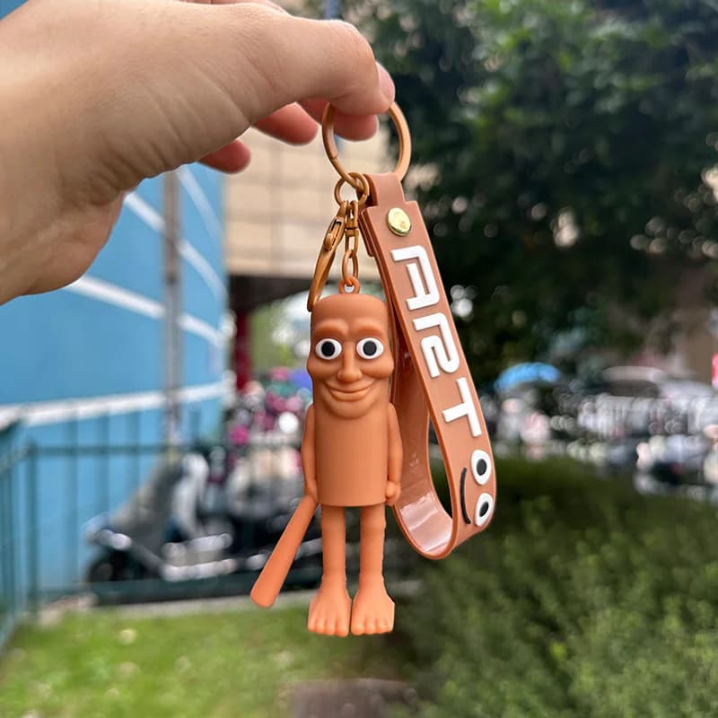 Tralalero Tralala Animals Keychains Anime Tung Tung Sahur Brainrot Car Keys Ring Action Figures Toy Keychains Bags Pendant